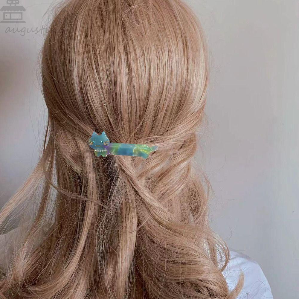 Jepit Rambut Asetat Agustinina Hadiah Untuk Anak Perempuan Mutiara Manis Hewan Anak Jepit Rambut Hiasan Kepala Baru Spring Hair Clip Korea Duckbill Clips