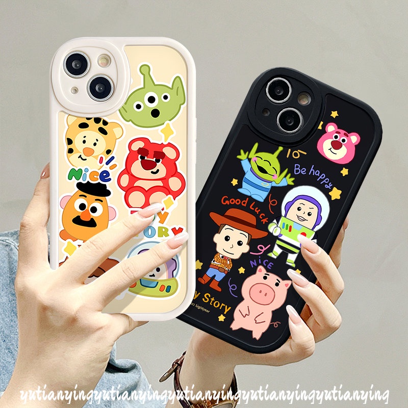 Casing Toy Story Kartun Vivo Y35 Y30 Y20 Y20s Y20i Y12i Y33s Y21s Y51 Y22 Y91 Y22s Y21A V23 Y31 V23E Y15A Y17 Y91C Y02 Y16 Y11 Y12 Y21 Y15 Y15s V25E V25 Manyo Lucu Soft Cover