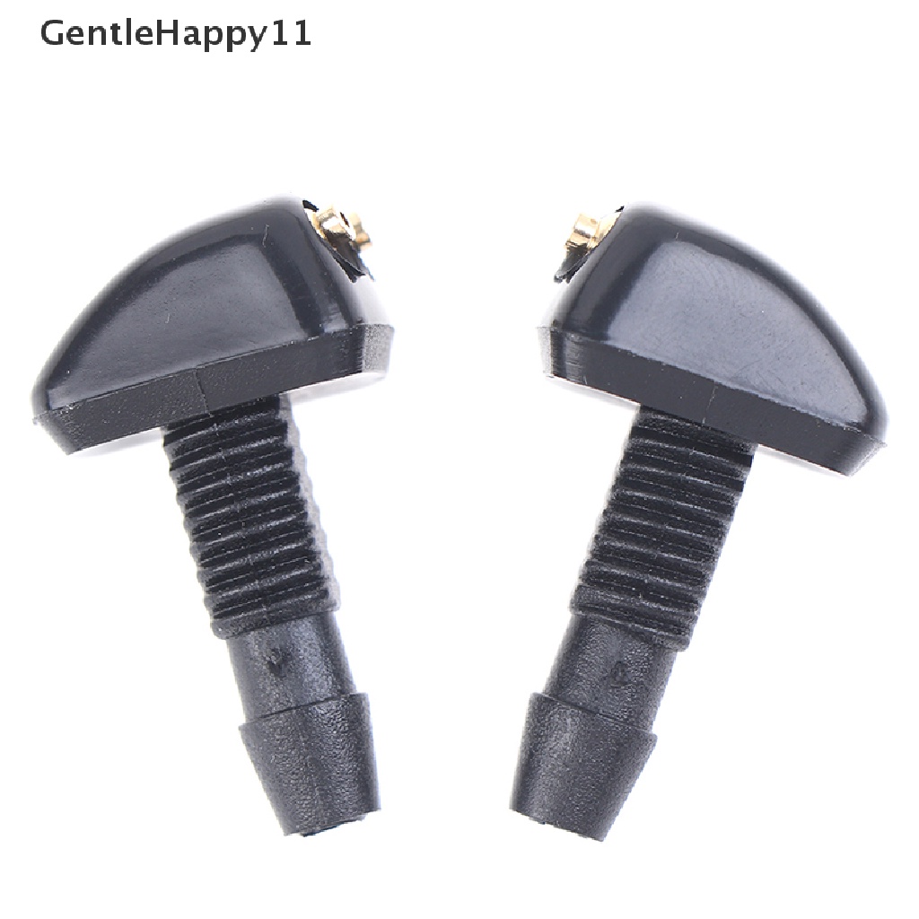 Gentlehappy 2x Universal Front Windshield Washer Wiper Nozzle er Outlet Spout Air id