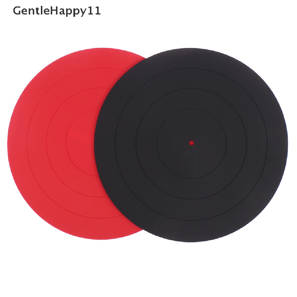 Gentlehappy Alas Silikon Anti Getaran Rubber LP Antislip Mat Untuk Meja Putar Phonograph id