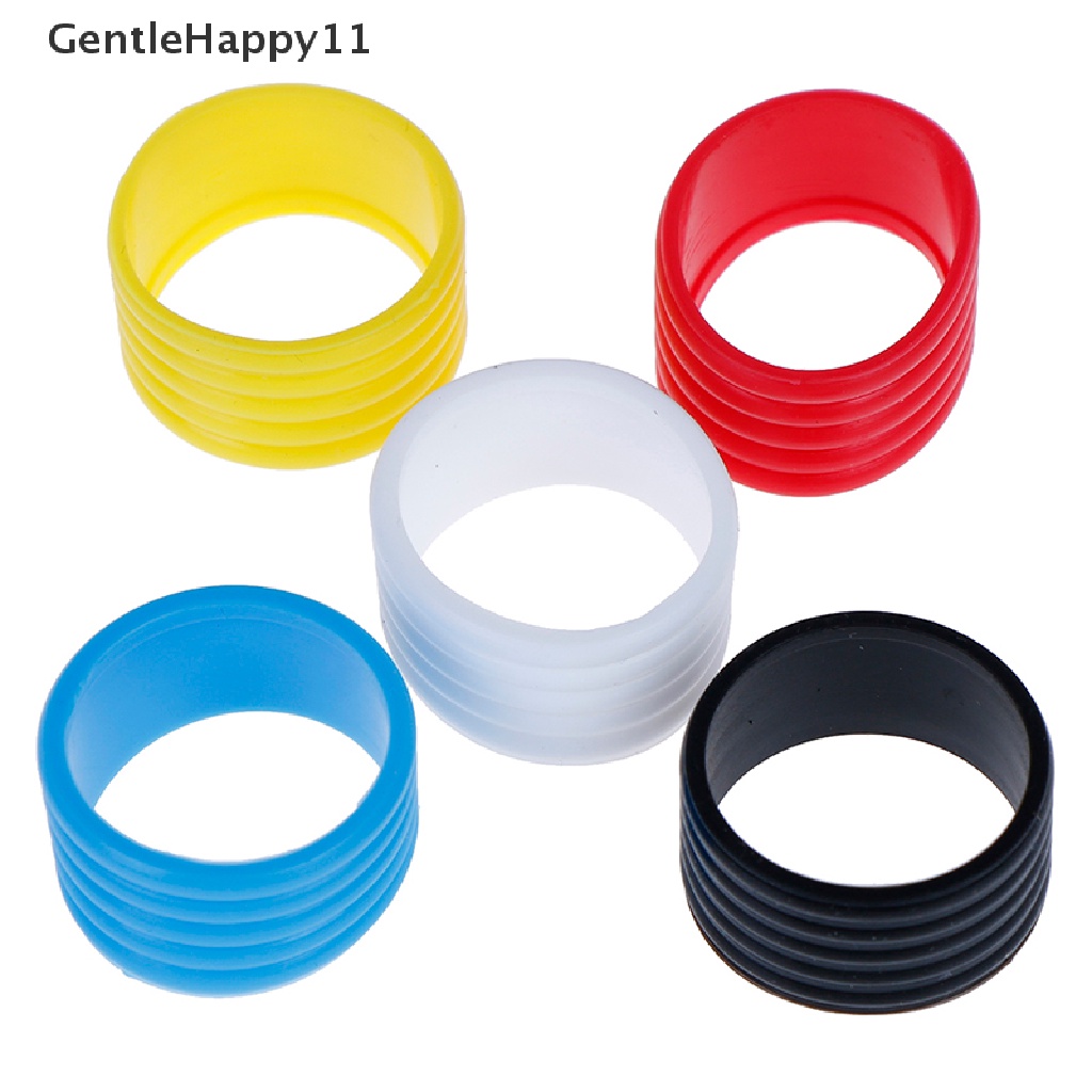 Gentlehappy 4pcs Raket Tenis Karet Ring Grip Stretchable Melar Handle Karet Ring id