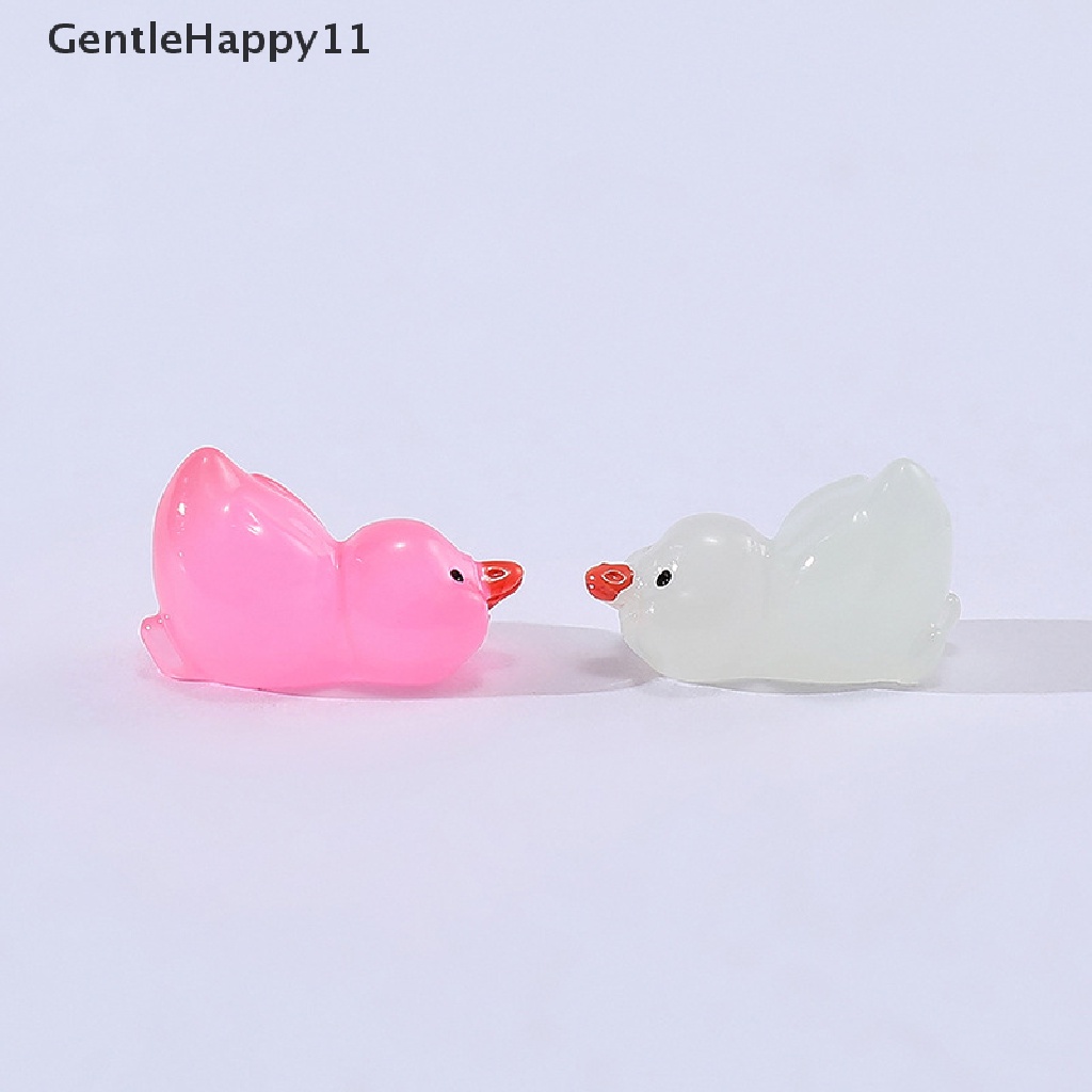 Gentlehappy 1/10Pcs Boneka Bebek Resin Bercahaya Mini Menyala Dalam Gelap DIY Rumah Taman Mobil Mainan Rumah Boneka Ornamen Aksesoris id