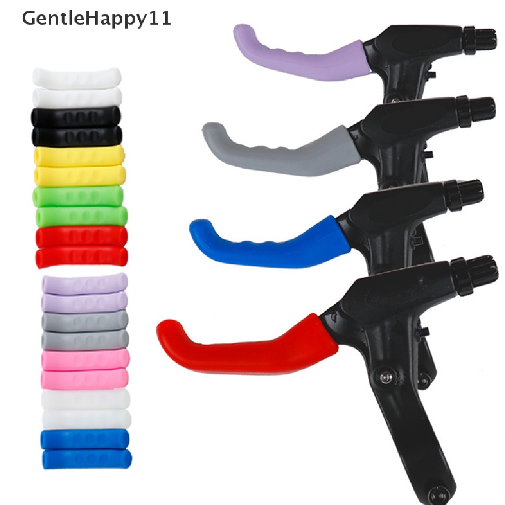 Gentlehappy Cover Gagang Rem Sepeda TPR MTB Grips Stang Sepeda Protect Cover Anti-slip Perlengkapan Pelindung Sepeda Aksesoris Sepeda id