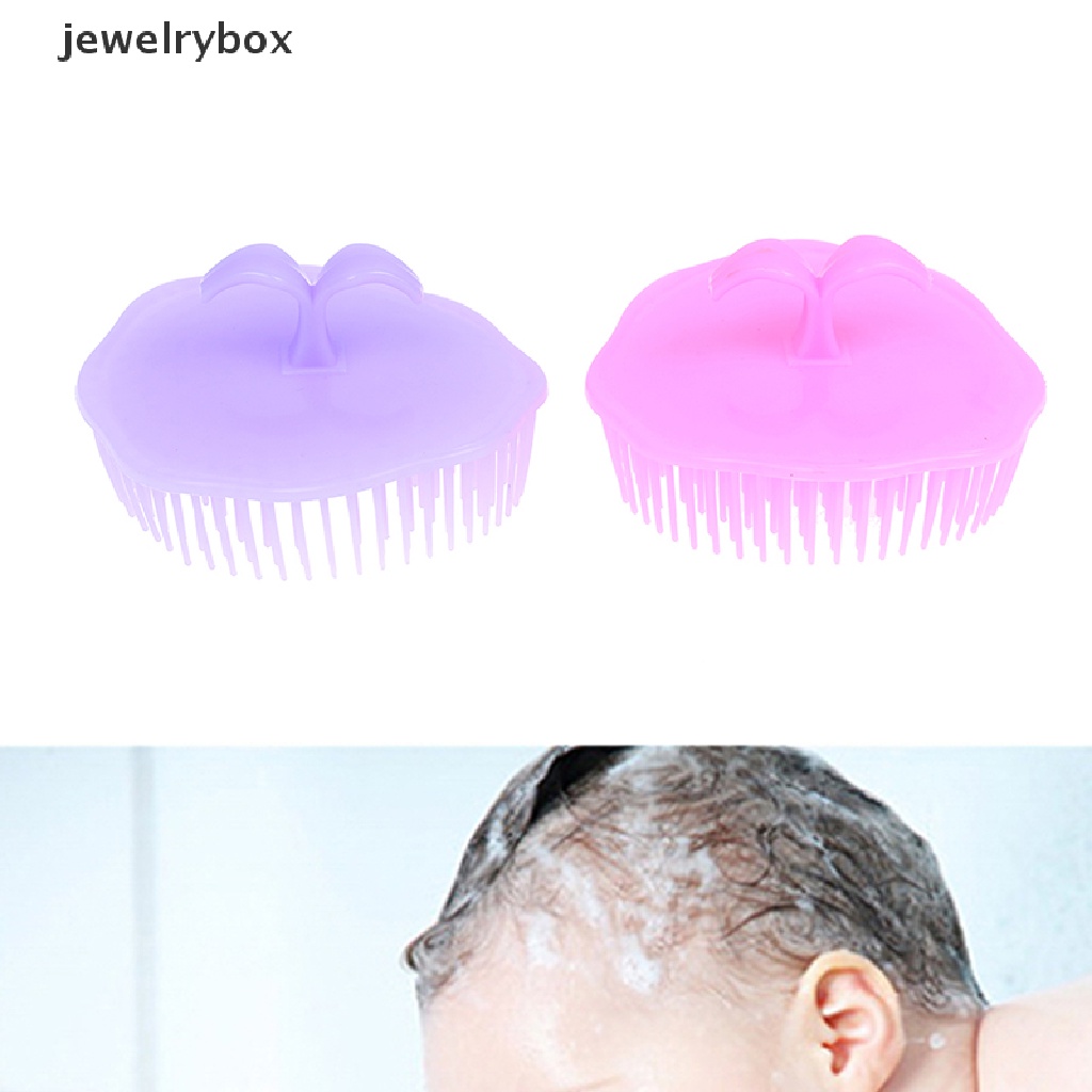 [jewelrybox] 1x Shampoo Cuci Rambut Sikat Pijat Kepala Kepala Pijat Sisir Kulit Kepala Shower Body Butik