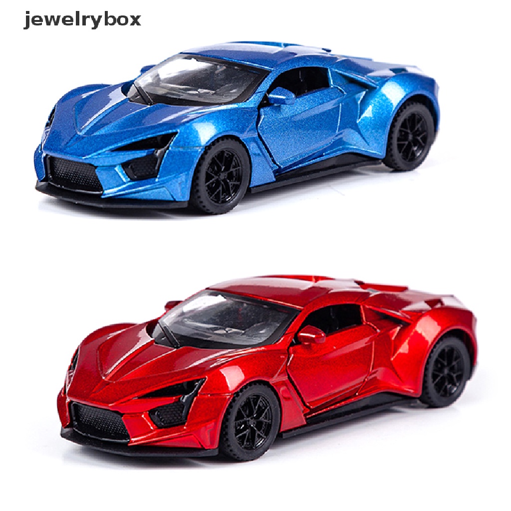 [jewelrybox] 1: 32lykan Hypersport Alloy Sports Model Mobil Diecasts Mainan Logam Butik Simulasi Tinggi