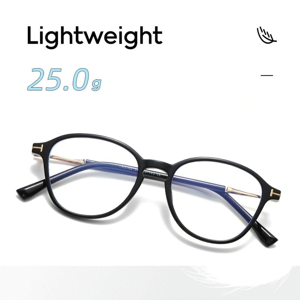 Nanas Kacamata Pria Leopard Clear Optical Stripes Frame