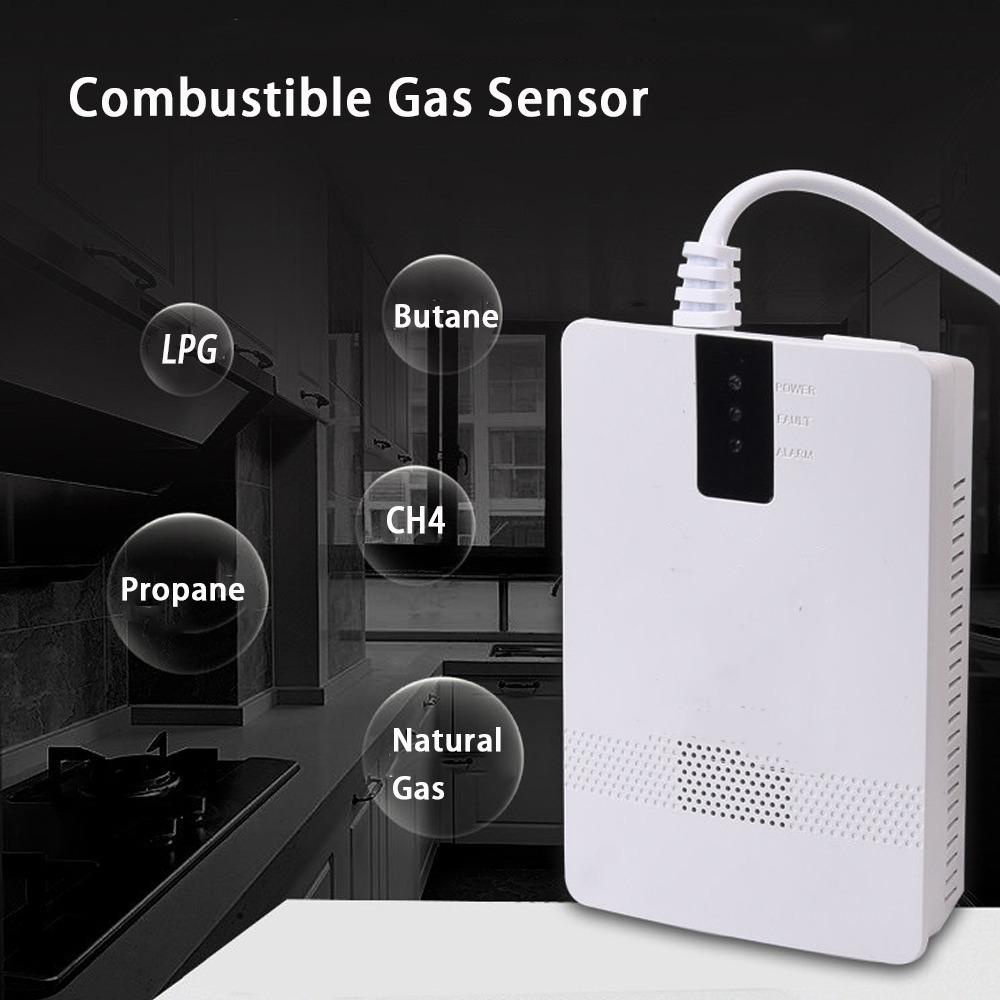 POPULAR Populer Sensor Kebocoran Gas Alam Tancap LNG Liquid LPG Fire Safety Alarm