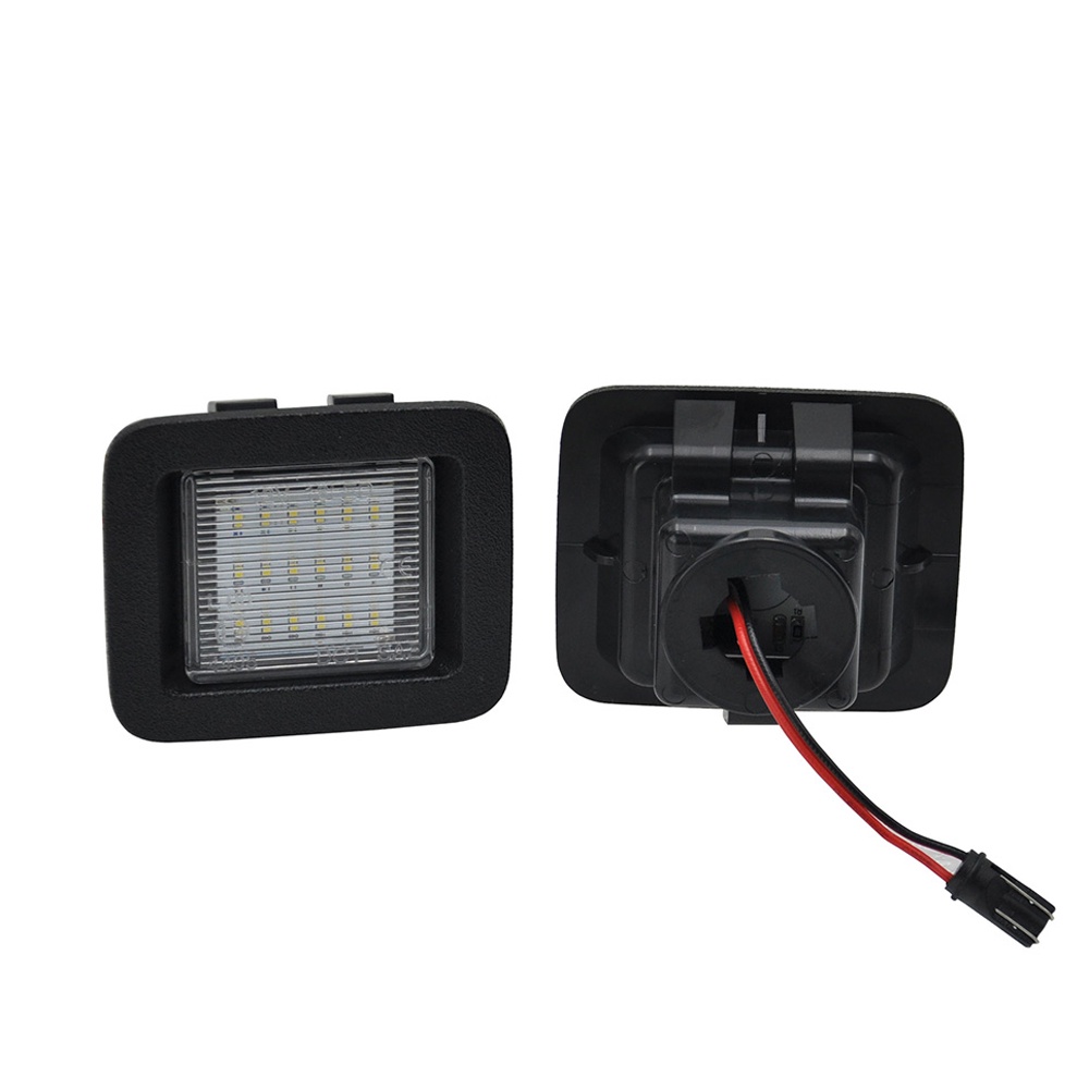 2pcs Lampu Plat Nomor Plat LED Putih Kecerahan Tinggi Untuk Ford F150 2015-UP