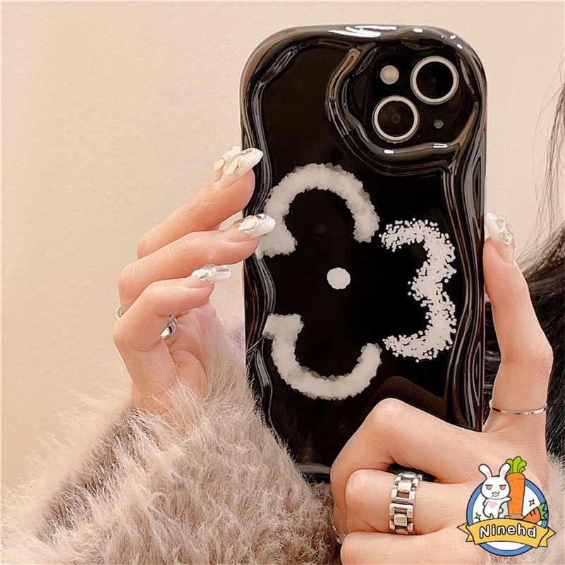 IPHONE Casing Kompatibel Untuk Iphone14 13 12 11 Pro Max X Xr Xs Max8 7 6 6s Plus SE 2020 Ins Retro Flowers Phone Case Kreatif Silikon Soft Cover Full Lensa Anti Jatuh Cover Pelindung