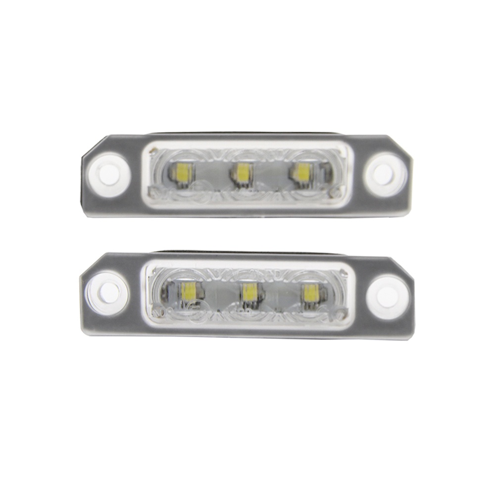 2pcs Lampu Plat Nomor LED Untuk Ford Flex Taurus Mustang Focus Fusion Untuk Mercury Milan Sable Untuk Lincoln Zephyr MKZ MKX MKT