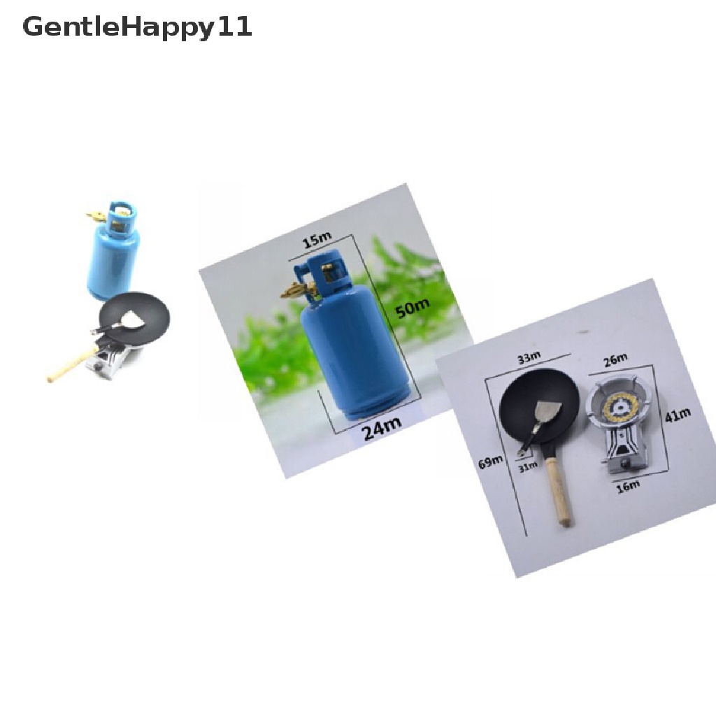Gentlehappy Dapur Miniatur Rumah Boneka 1: 12 Toy Kitchen Satu Set Gas Tinggi 5cm id