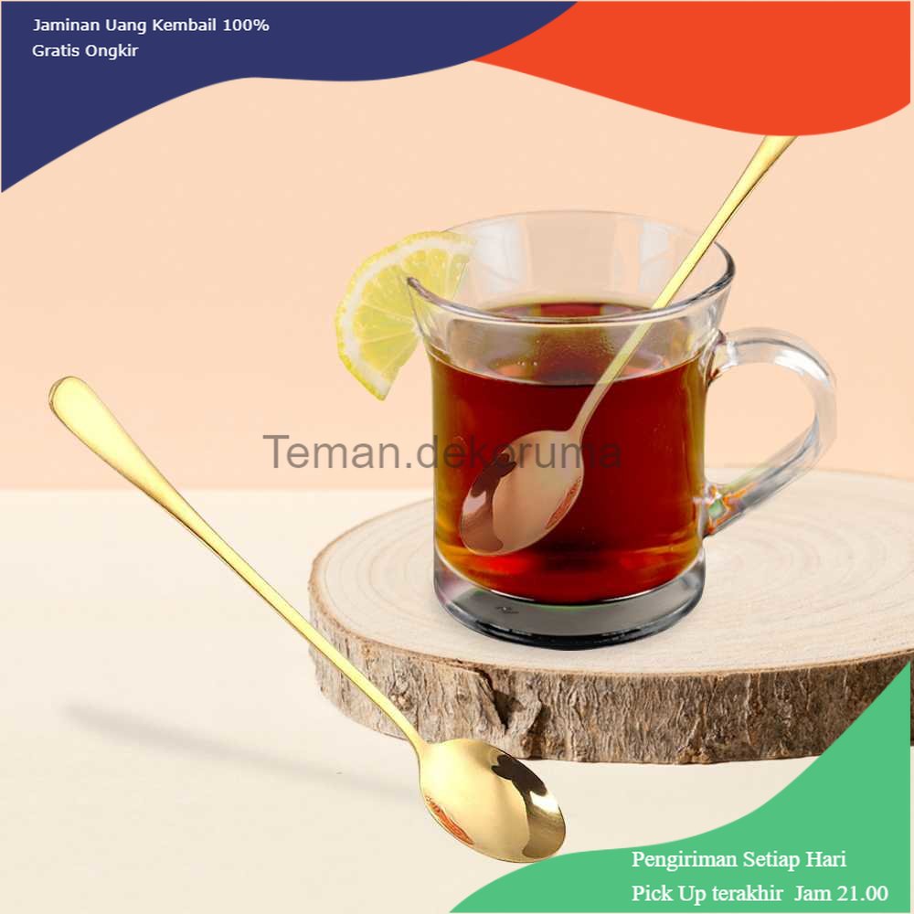 TD - RTG Szpoon Sendok Teh Gagang Panjang Long Handled Tea Spoon 20 cm - F80