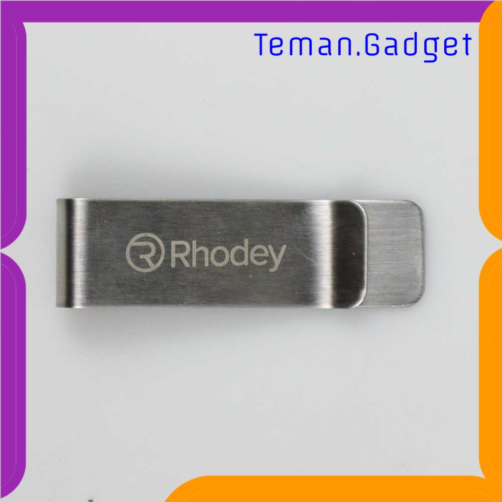 TG - ATK Rhodey Dompet Klip Uang Kertas Stainless Steel - HHYF