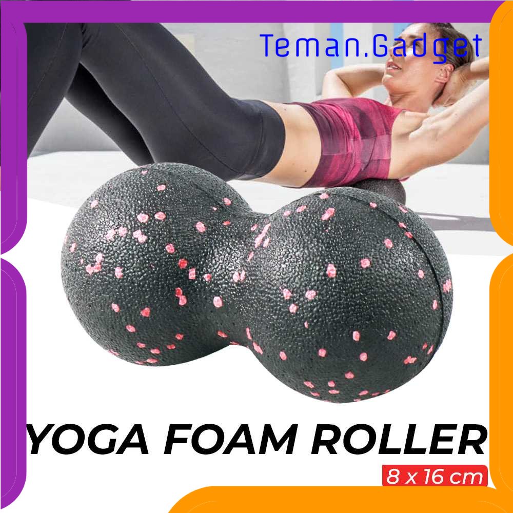 TG - OLR Mertrava Alat Bantu Yoga Peanut Massage Foam Block Roller Ball 8x16cm - D335