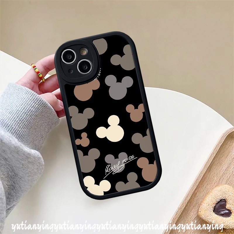 Pasangan Case Realme C53 C15 C25Y C21Y C25s C35 C17 C30 C31 C20 C55 C11 C17 C21 C12 C2 C3 C20A 6s 8i 6 5 9i 5i 8 10 8Pro 5 6i 7i GT Kartun Lovely Disney Mickey Mouse Soft Sarung Tpu