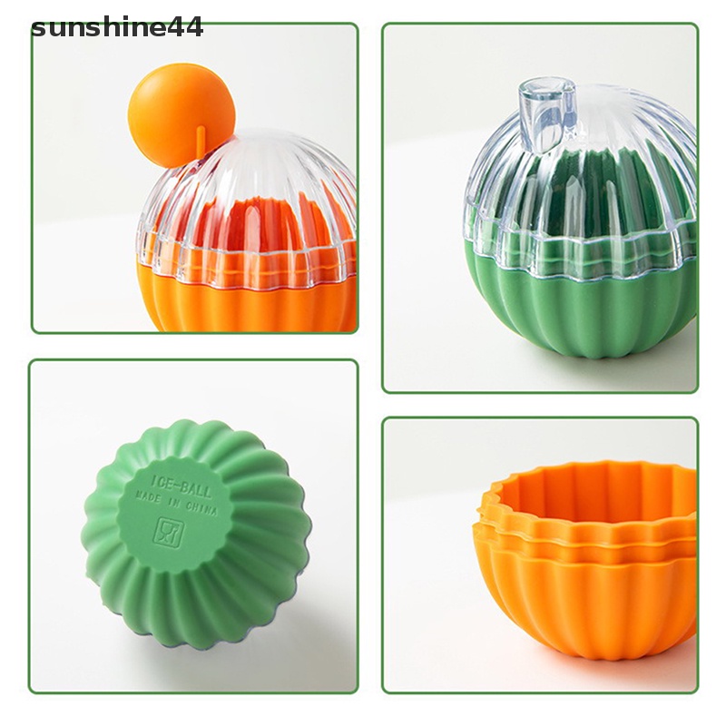 Sunshine Whiskey Spherical Ice Cube Light Bulbs Cetakan Es Ball Maker Cetakan Bar Tools ID