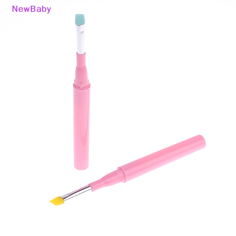 Newbaby 1Pc Profesional Alis Miring Datar Sikat Siku Alat Makeup Eyeliner ID