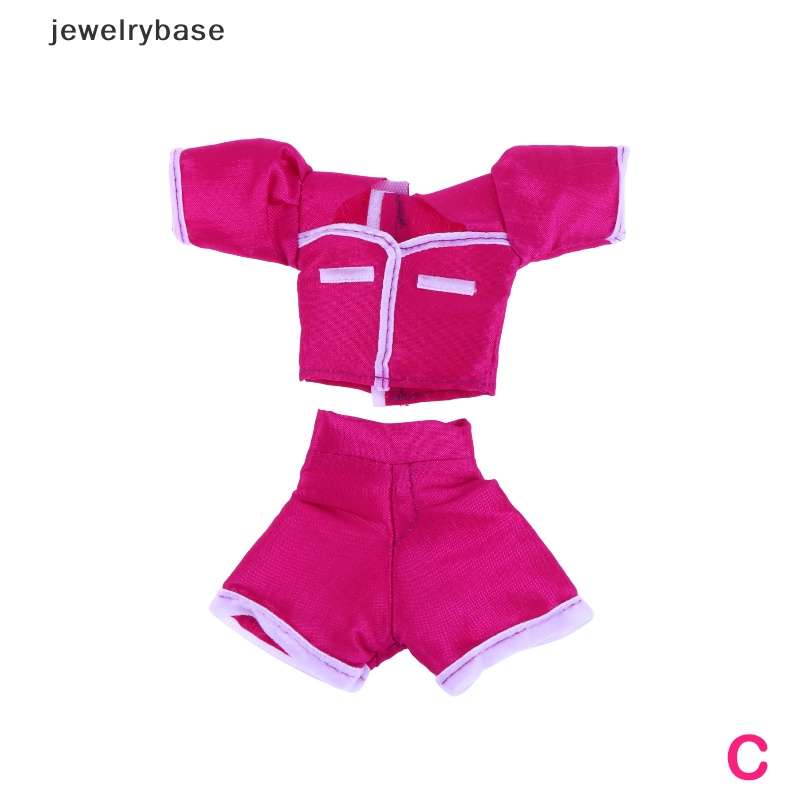 [jewelrybase] 1set Pakaian Boneka Lengan Pendek Celana Pendek Sexy Bunny Dress Headband Stoking Seragam Pesta Untuk Butik Boneka 30CM