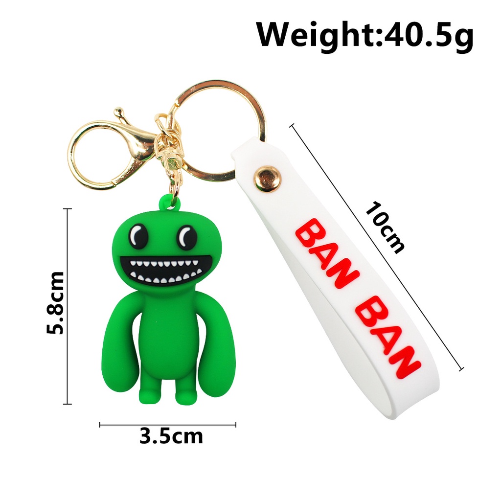 Garten of Banban Keyring Hot Game Gantungan Kunci Aksesoris Boneka Lucu Anak Laki-Laki Tas Sekolah Liontin Aksesoris