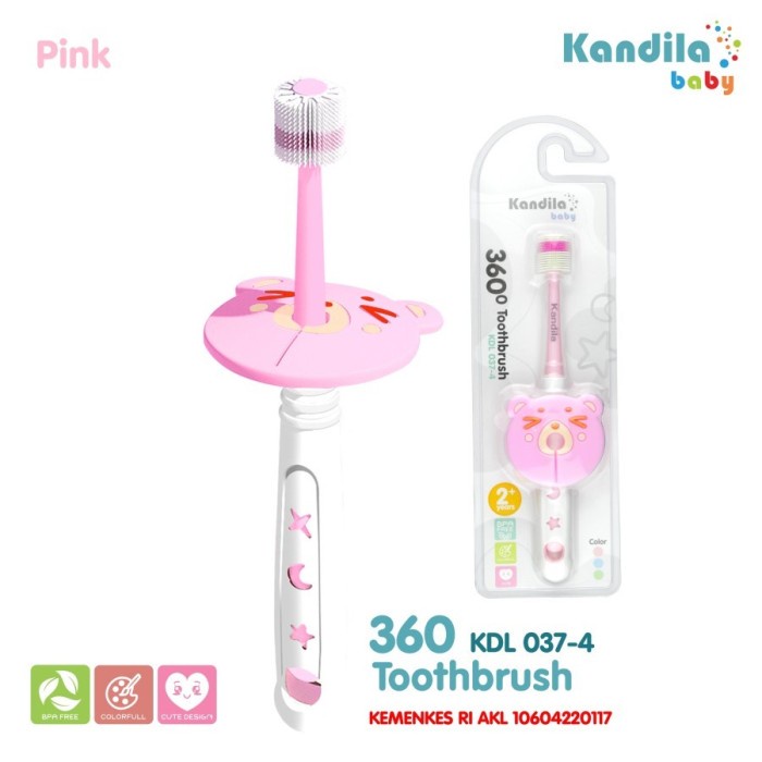 KANDILA 360 Toothbrush KDL 037-4 Sikat Gigi Bayi Baby Brush