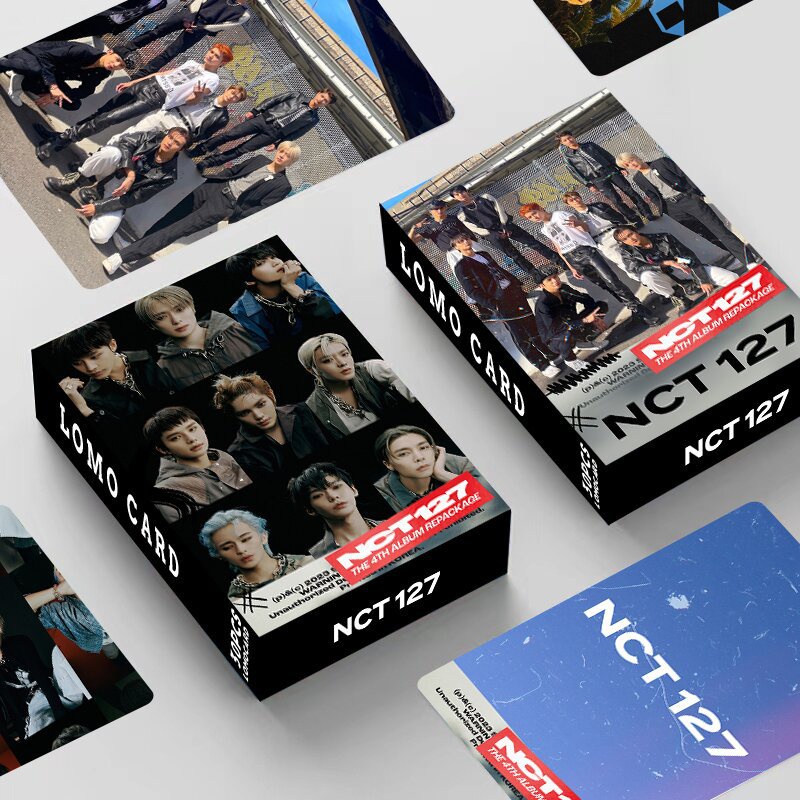 30pcs/box NCT 127 Photocards THE BOYZ Lomo Kartu MONSTA X Kpop Postcards