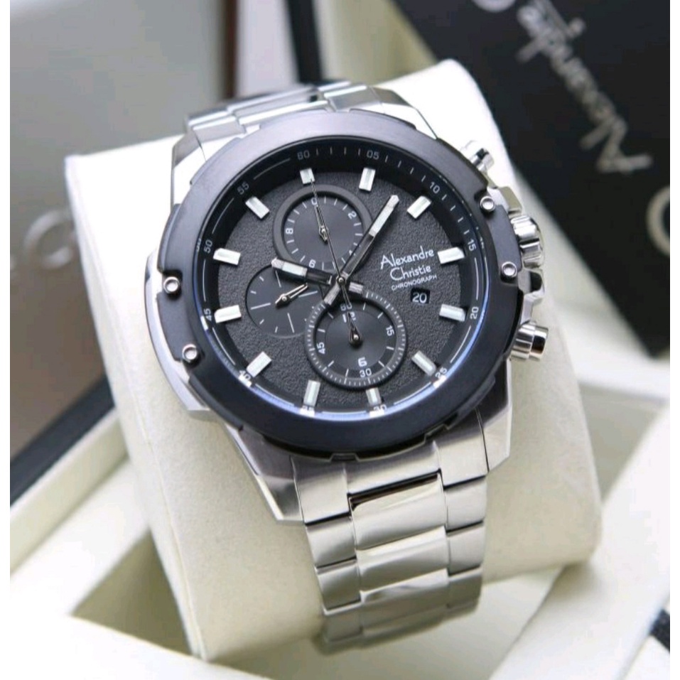 Alexandre Christie Ac 6583 / AC6583 Jam Tangan Pria  Original