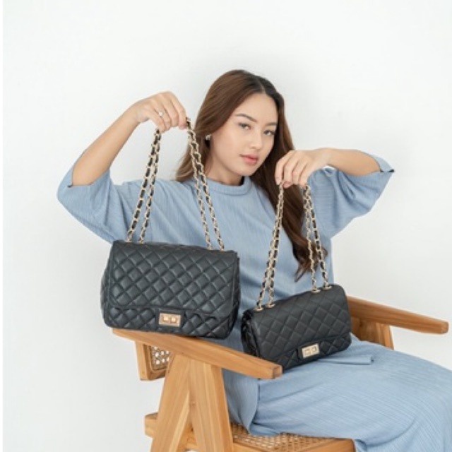 FLICKA -  V 2 SMALL Tas Selempang Flickabags Tas Pesta Wanita Original