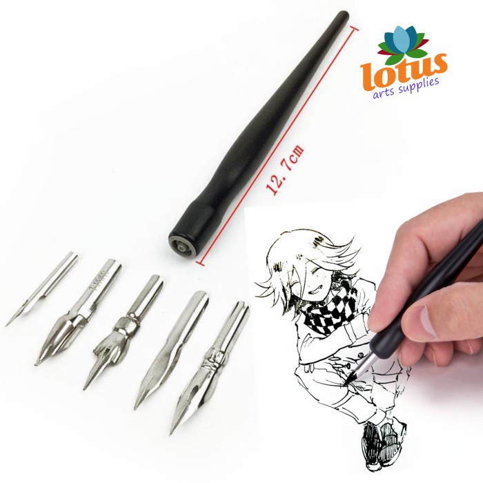 

Calligraphy Drawing Kit Tool Set 5 / Pena Kaligrafi set