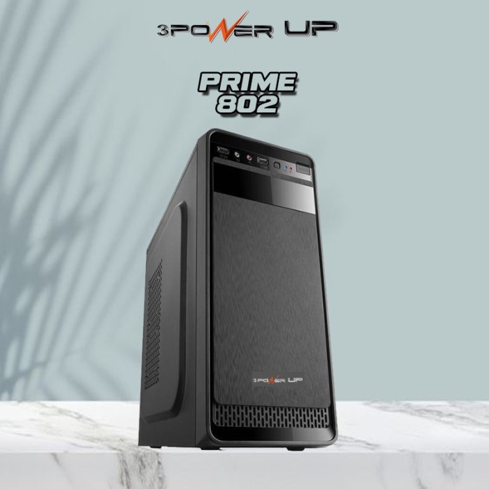 CASING 3 POWER UP PRIME SERIES 802 - With PSU NERO 225W