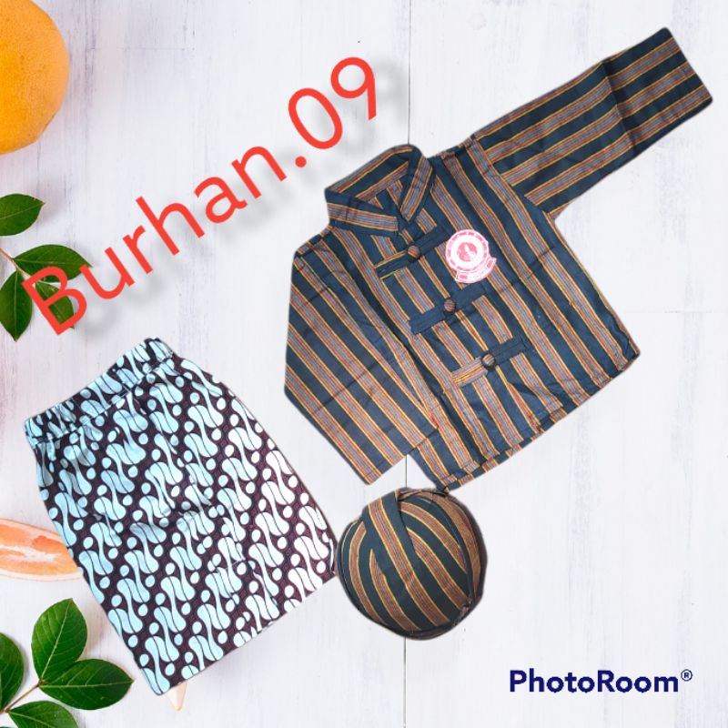 Lurik surjan lurik anak/baju adat jawa