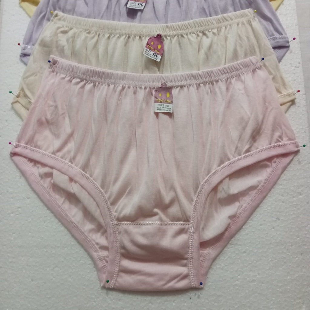 LVA CD TLPOLOS JUMBO 5L/XXXXL-6L/XXXXXL  CELANA DALAM WANITA JUMBO