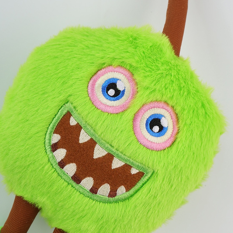 Mainan Boneka My Singing Monsters Plush Doll Green Furcorn Untuk Hadiah Anak