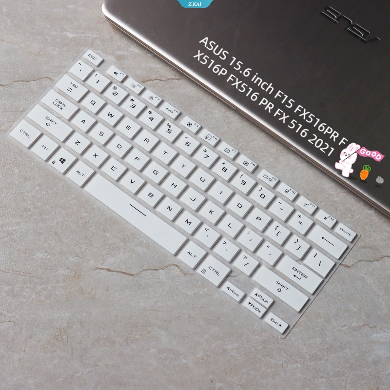 Cover Keyboard Laptop Yang Dapat Dicuci Dan Dilepas Untuk ASUS 15.6 Inch TUF Dash F15 FX516PR FX516P FX516 PR FX 516 2021 Silikon Perlindungan Keyboard Film Kulit Dan Debu [ZK]