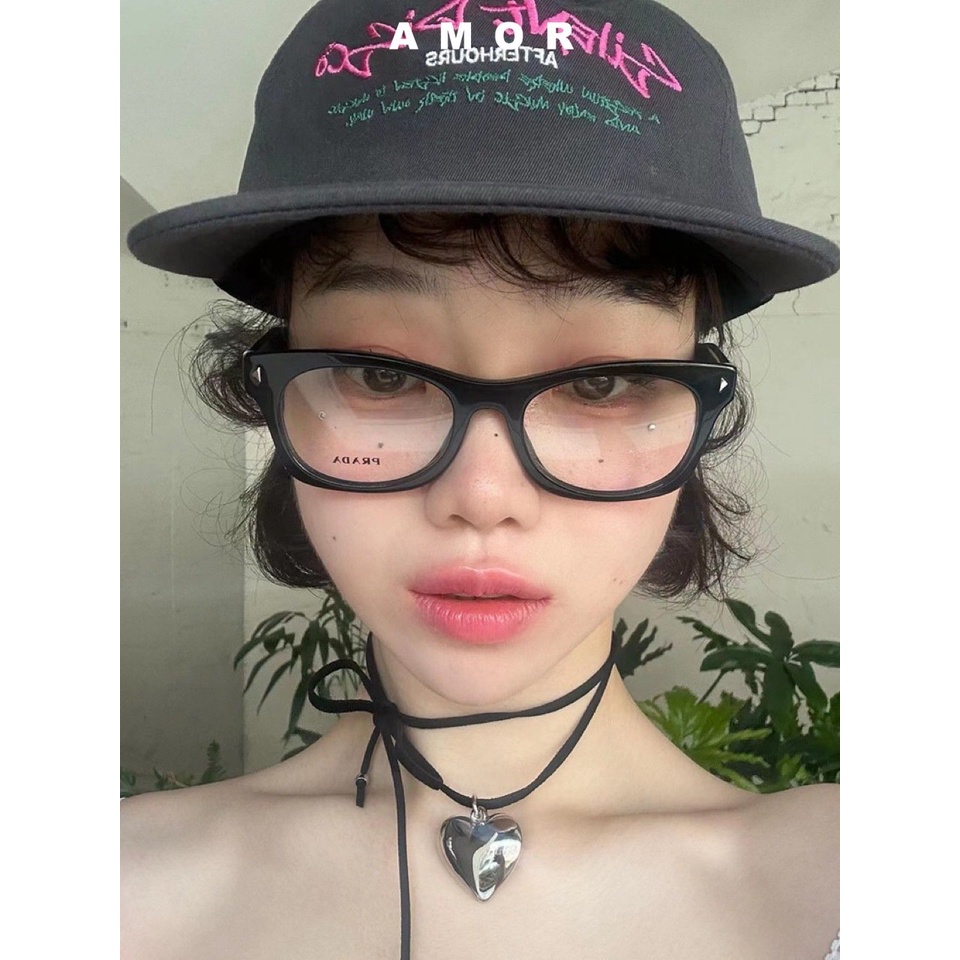 Metal Heart bow sexy Gaya Korea Tali Hitam choker Kalung Pendan