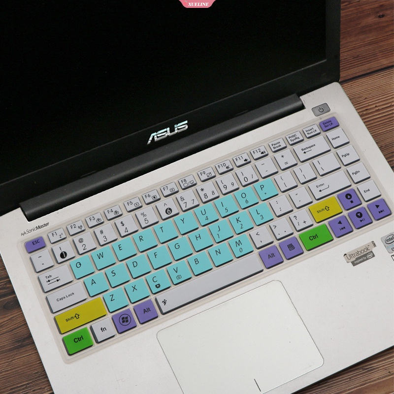 Skin Pelindung Penutup Keyboard Laptop 14inci Untuk ASUS K456/A480U E402BP R417N R416 Aksesoris Perlindungan Keyboard Silikon Keypad Film [ZXL]