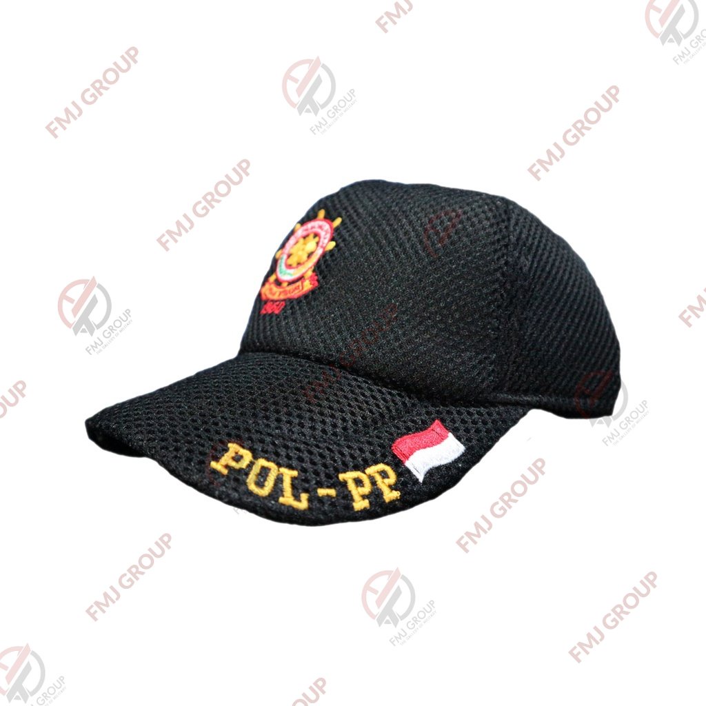 Topi Doublemesh / Jaring Pamong Praja - Satpol PP - Pol PP