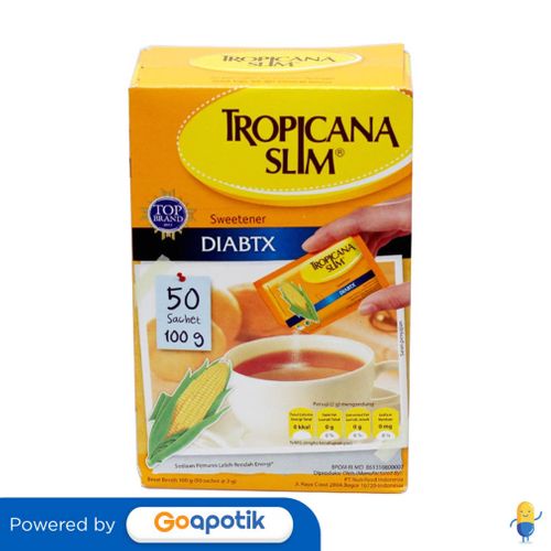 Tropicana Slim Diabetes Box 50 Sachet