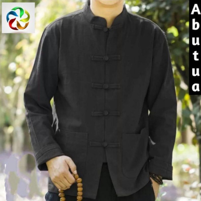 Koko Baju Koko Jinbun/Cheongsam/Ipman/, ,  - Putih, M