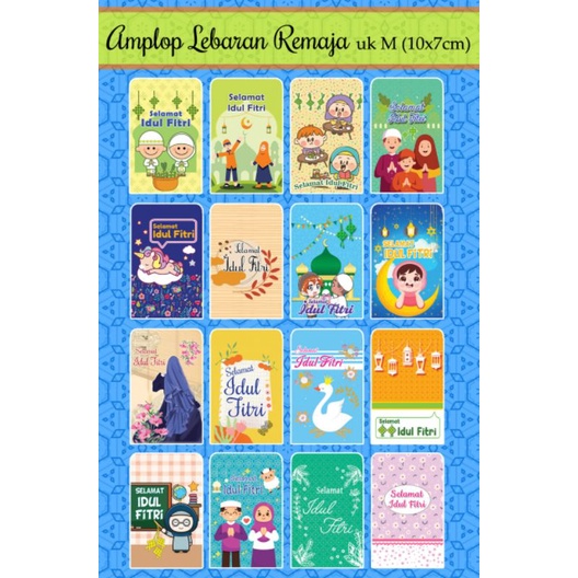 

Amplop Lebaran ukuran M || Amplop lebaran murah 2