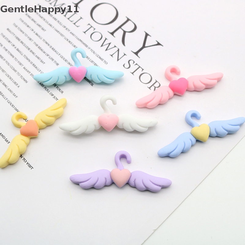 Gentlehappy Ornamen Dekorasi Rumah Boneka mini love Sayap Gantungan model shoog scene props id