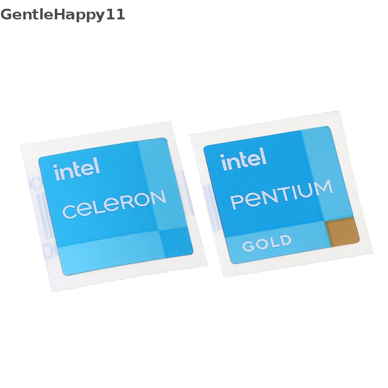 Gentlehappy 5pcs Baru Generasi 11 i3 i5 i7 VPRO Di Dalam Laptop Desktop CPU DIY Stiker id