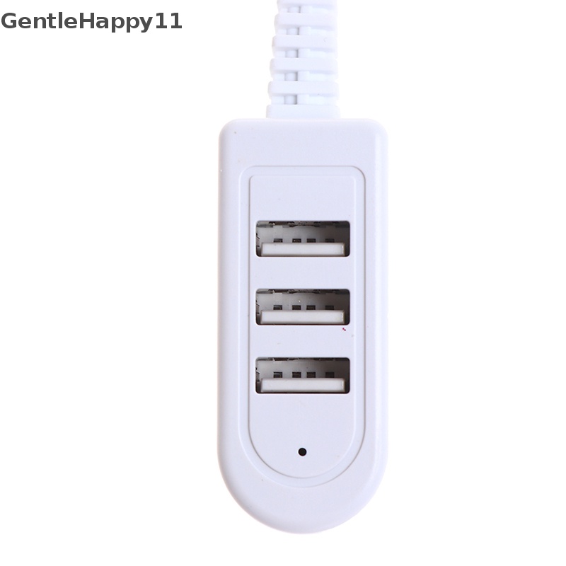 Gentlehappy 3port USB 2.0 Multi High Speed HUB Splitter Laptop Ekspansi Untuk Desktop PC id