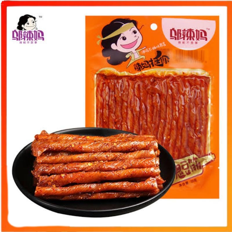 

NEW PRODUCT (HALAL) 邬辣妈 酒鬼豆筋 香辣味 辣条 -Wulama Latiao Spicy Tofu