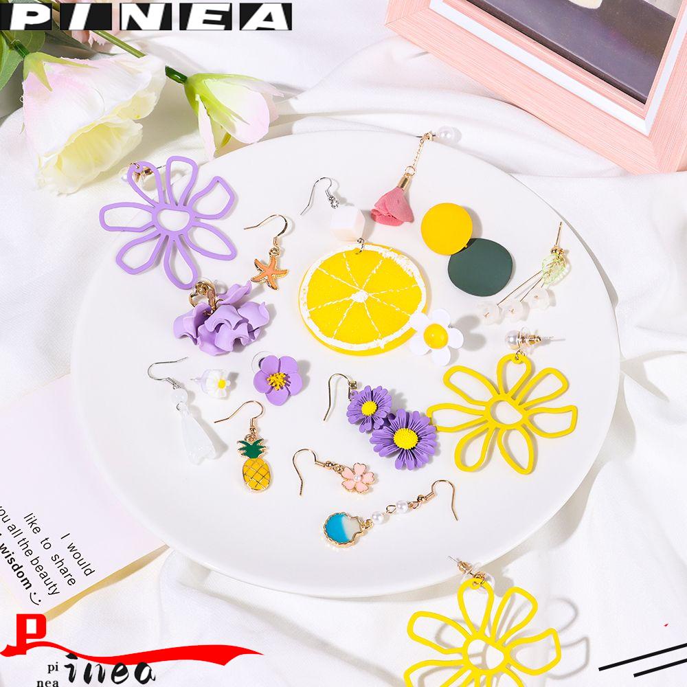 Anting Daisy Nanas Fashion Bunga Akrilik Jewerly Hadiah