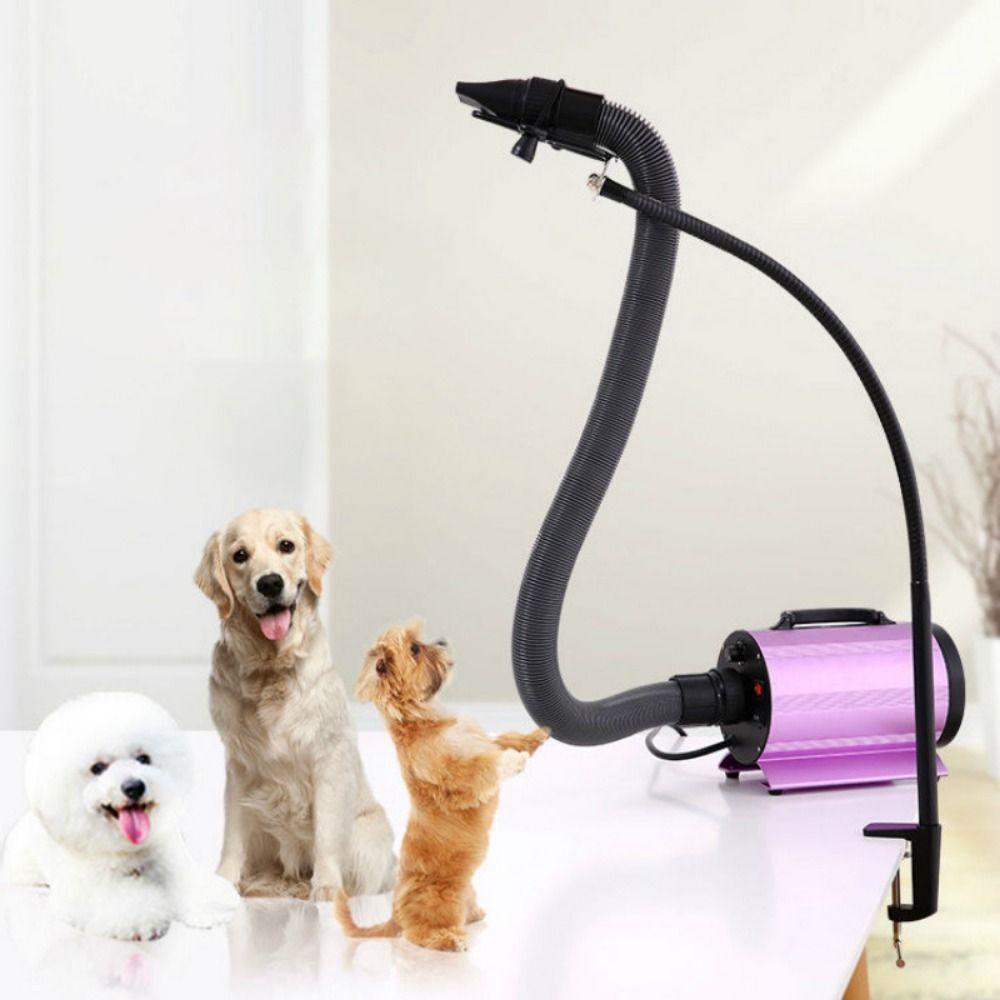 REBUY Rebuy Hair Dryer Stand Tahan Lama Praktis Clip-on Rumah Tangga Hitam Tempat Pengering Rambut