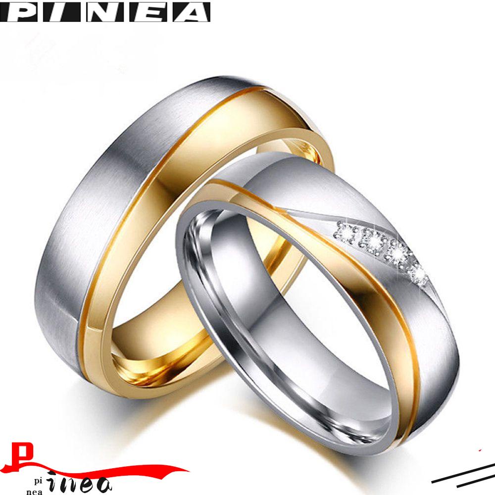 Cincin Pita Nanas Fashion Wanita Pria Perhiasan Hadiah Emas 18K