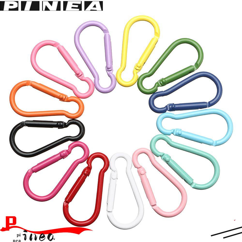 Nanas 5Pcs Tombol Panjat Kualitas Tinggi Peralatan Keselamatan Paduan Carabiner