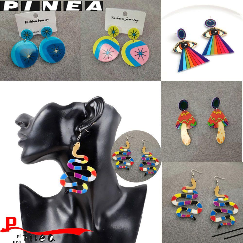 Anting Nanas New Manual Vintage Geometric