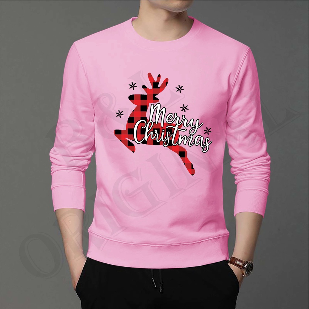 Bayar Di tempat/ BS/COD//BAJU DISTRO CHRISTMAS//S-M-L-XL-XXL-XXXL//LENGAN PANJANG//GOOD QUALITY REALPIC