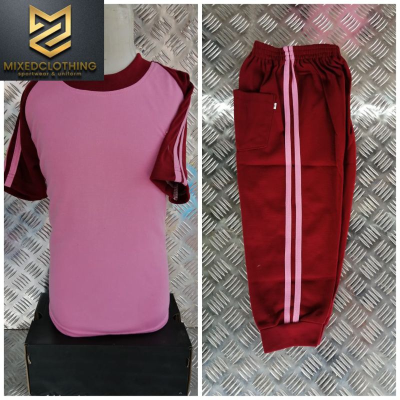 SETELAN OLAHRAGA ANAK SEKOLAH TK TANGAN PENDEK/SERAGAM OLAHRAGA ANAK/BAJU OLAHRAGA ANAK PAUD
